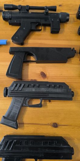 3D Printed Sci-Fi Replica Props Job Lot  Star Wars, Dredd, Orville, Cosplay & Display Pieces