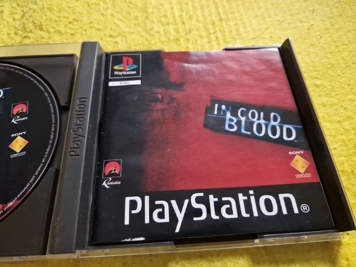 In Cold Blood PlayStation1 Ps1 PlayStation2 Ps2 Games Original