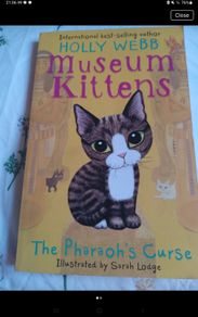 The Museum Kittens The Pharoah's Curse by Holly Webb.