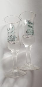 Irish Mist Liquor Glasses