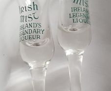Irish Mist Liquor Glasses