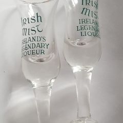 Irish Mist Liquor Glasses