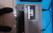 Vintage SANYO Transcribing Equipment Model TRC-7060, Mini Cassette, with Foot Pedal and Power Supply in excellent condition