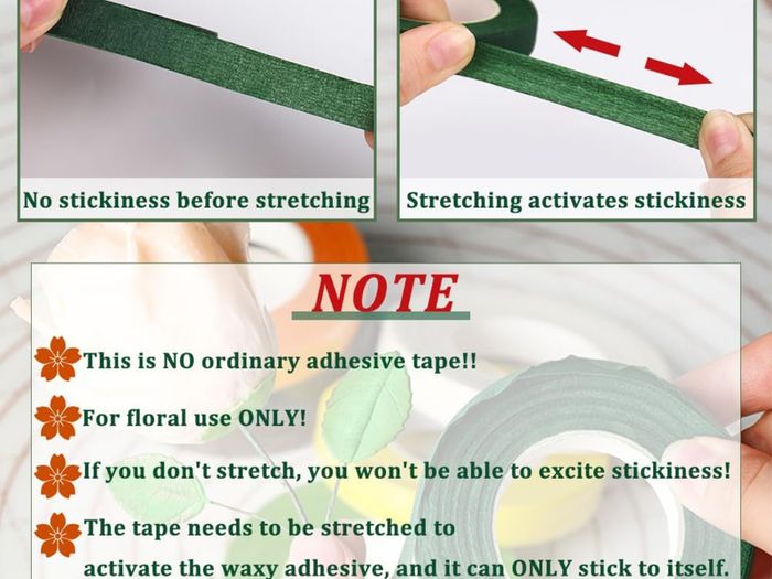 3 Rolls Florist Tape