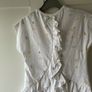 Brand new with tags Leigh tucker willow white Tshirt with frill detail at the back age 4-5 Image 2