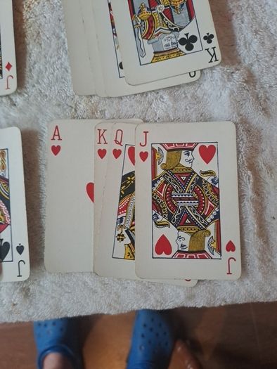 Vintage playing cards,VIGSOL Tractor Oil.