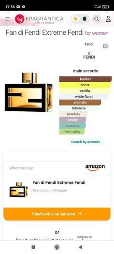 Fendi ladies eau de parfum