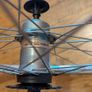 26" bike wheel with 3 speed Shimano nexus hub, cables , shifter Image 3