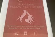 New Willow 4 Pack Luxury Silky Satin Pillow Skin Protectors