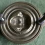 Antique  Heavy Brass Door Knocker Image 6