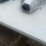 3 water hoppers converted to plant holders. With drainage Image 6