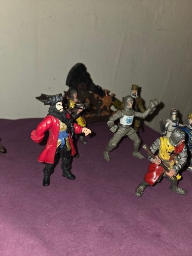 Pirate and Knight Toy Figures