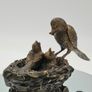 Bird & Babies - Bronze Image 4
