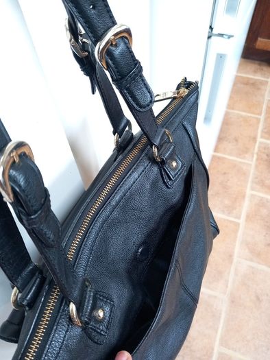 DKNY  Black Leather Bag