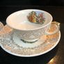 Vintage china teacup saucer plate x2 Image 3