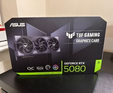 ASUS TUF Gaming RTX 5080 OC Edition 16GB GDDR7 - 3 Months Old + Warranty + Boxed