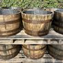oak barrel planters Image 4