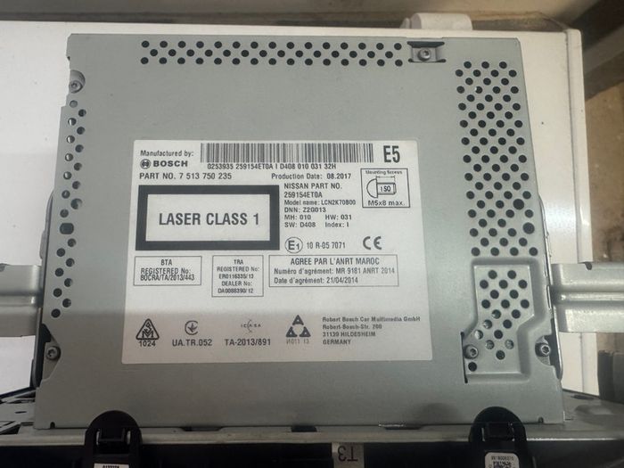 Nissan Qashqai Radio