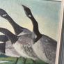 Vintage Framed Original Geese Painting Image 2