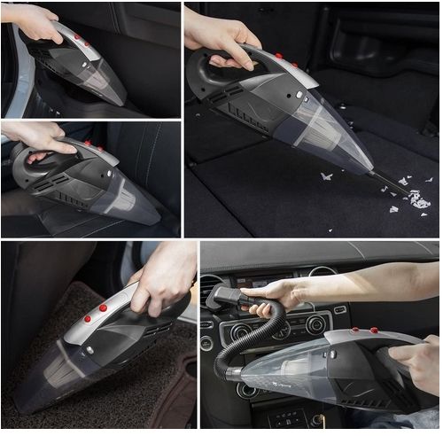 Isyoung Portable Car Vacuum Cleaner 12V 120W