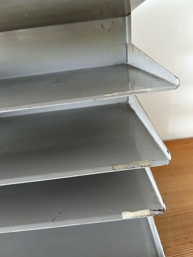 Vintage Industrial Filing Unit/ Organiser