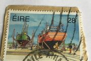 Irish stamp - Irelands Fishing Fleet