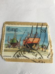 Irish stamp - Irelands Fishing Fleet
