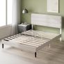 Double Bed Frame Bed 135 x 190 cm  30cm Height  Upholstered platform Image 3