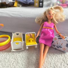 Doll with baby