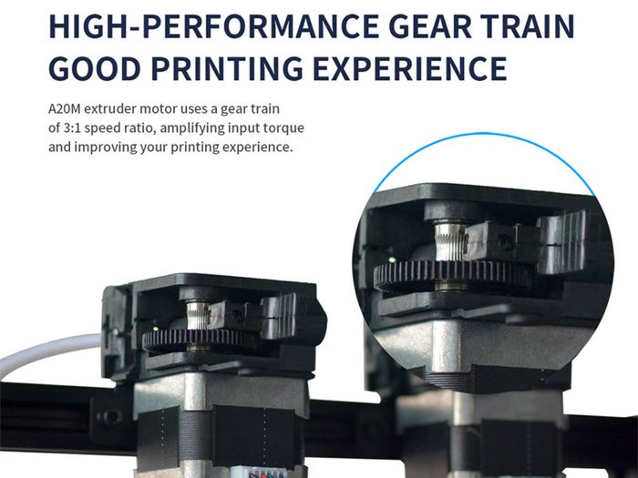 A20M 3d printer multi color Dual Extruder & Z axis, High Precision DIY Kit 3D printing machine, Filament Detector