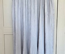 Zara silver slip dress