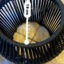 Black plant basket Image 5