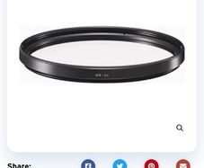High quality filter thread sigma Sigma 77mm 82mm 92mm WR UV Circular FIlter