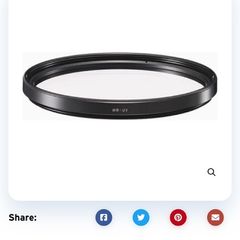 High quality filter thread sigma Sigma 77mm 82mm 92mm WR UV Circular FIlter
