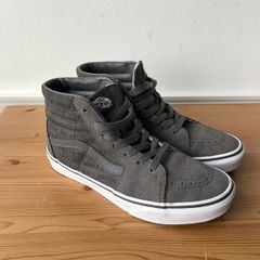 Grey suede high tops Vans, uk 5