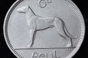 Ireland - 1940 - 6 Pence - Wolfhound - KM.13 - [535]