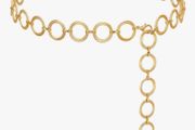 Brand New Metal O-ring Chain Waist Belts for Women.