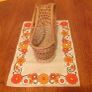 Vintage Retro Wicker Wine Serving Basket Image 3