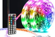 Led Strip Light, 10m Led Light Strips with 44-Keys Remote, Flexible 5050 RGB Colour Changing Led Lights for Bedroom,Party (FREE POSTAGE)