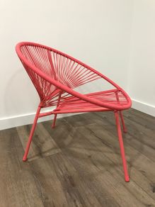 Coral Sun Ray Chair