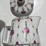 Vintage Charles Rennie Mackintosh Tea For Two Set Porcelain Art Deco Tea pot and jug Image 8