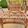 Set of 4 garden chairs Image 2