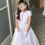 Stunning Communion Dress and accessorise Image 2