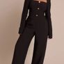 Brand New size 14 Black Shape Jumpsuit Image 3