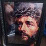 "Jesus: Sacrifice for all of us Limited Edition artist Andrea Di Martino A3 with frame read description Image 9