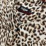 Jaded Shirt Unisex Mens Size Small Leopard Print Viscose Cheetah Jaguar Short sleeve Animal Camp Collar Image 2