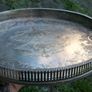 Vintage silver plated Tray Image 4