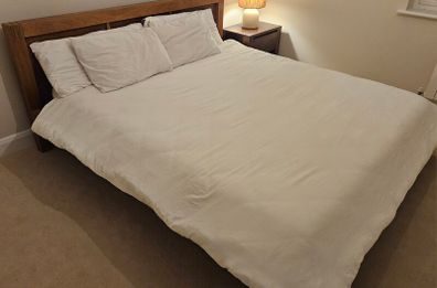 Super King Bed & 2 Matching Bedside Tables FREE