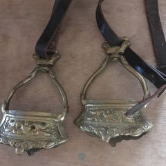 2brass sterups