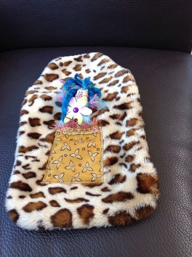 Fancy Hot Water Bottle Holder Cover with Fairy